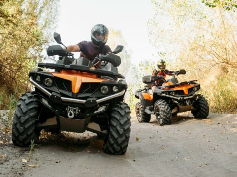 ATV ride abroad